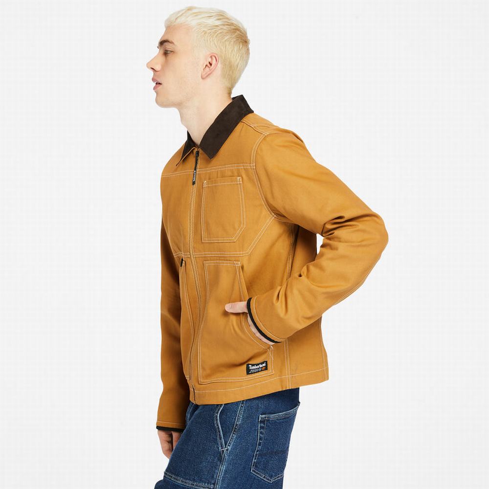 Timberland Chore Ceket Erkek Sarı | TR-1026K