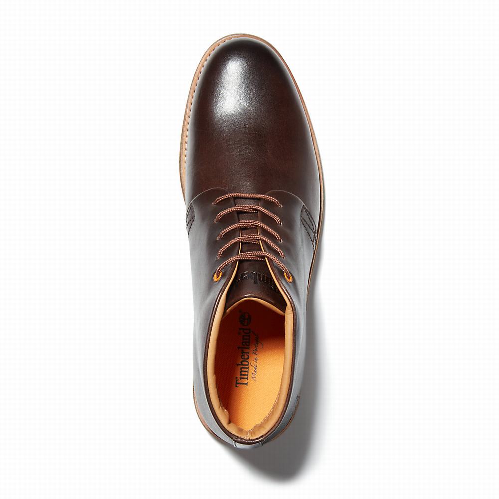Timberland City Groove Chukka Bot Erkek Koyu Kahverengi | TR-3849X