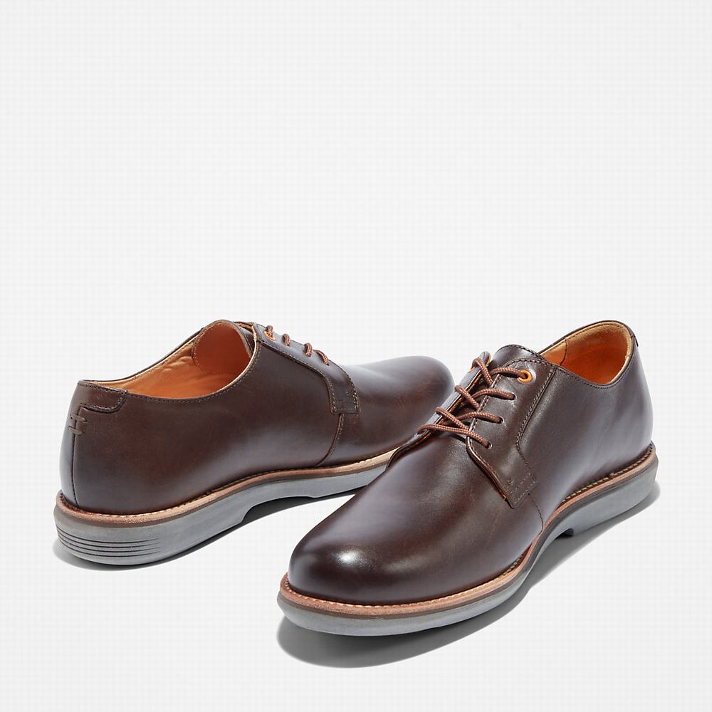 Timberland City Groove Oxford Ayakkabı Erkek Koyu Kahverengi | TR-0369H