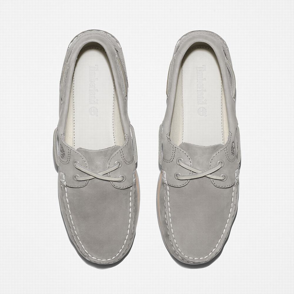 Timberland Classic 2-Eye Tekne Ayakkabısı Kadın Gri | TR-0672H