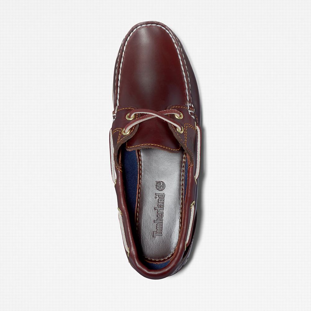 Timberland Classic 2-Eye Tekne Ayakkabısı Kadın Kahverengi | TR-4073D