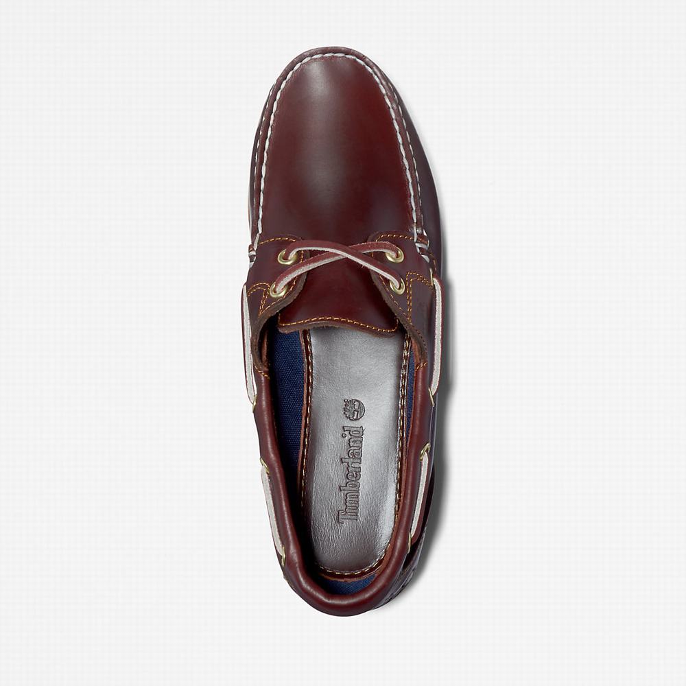 Timberland Classic 2-Eye Tekne Ayakkabısı Kadın Kahverengi | TR-4073D