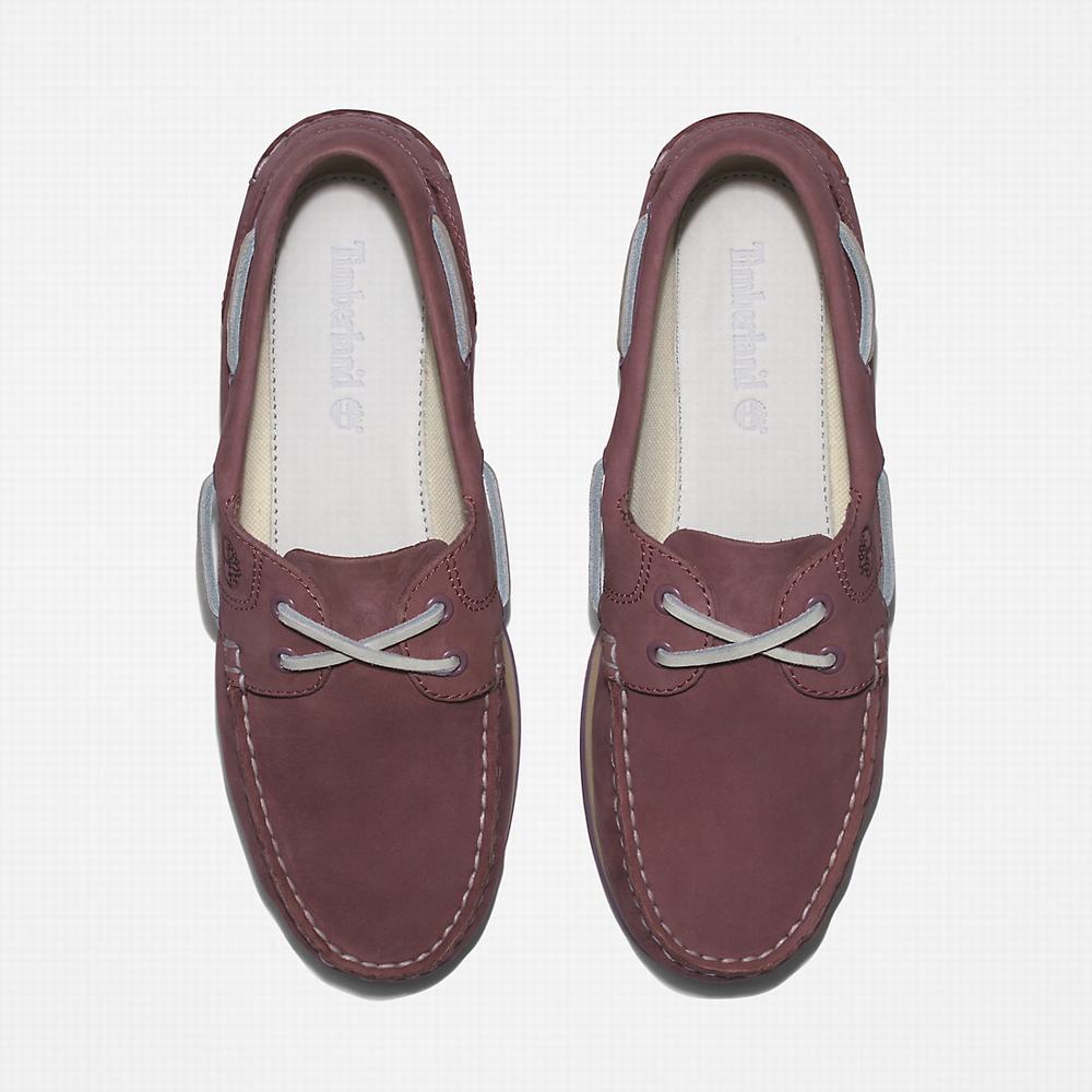 Timberland Classic 2-Eye Tekne Ayakkabısı Kadın Pembe | TR-6347G