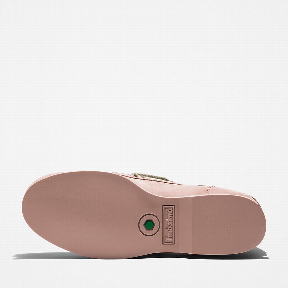 Timberland Classic 2-Eye Tekne Ayakkabısı Kadın Açık Pembe | TR-9384J
