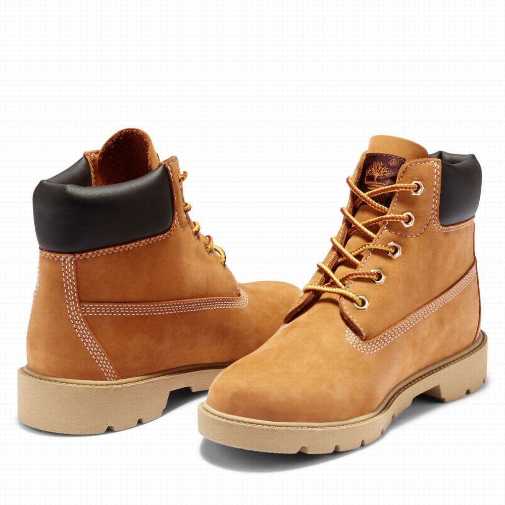 Timberland Classic 6-Inch Waterproof Bot Çocuk Kahverengi | TR-2913L