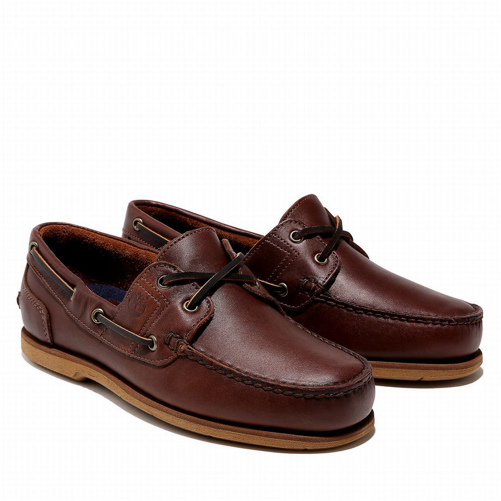 Timberland Classic Full-grain Tekne Ayakkabısı Erkek Kahverengi | TR-6387U