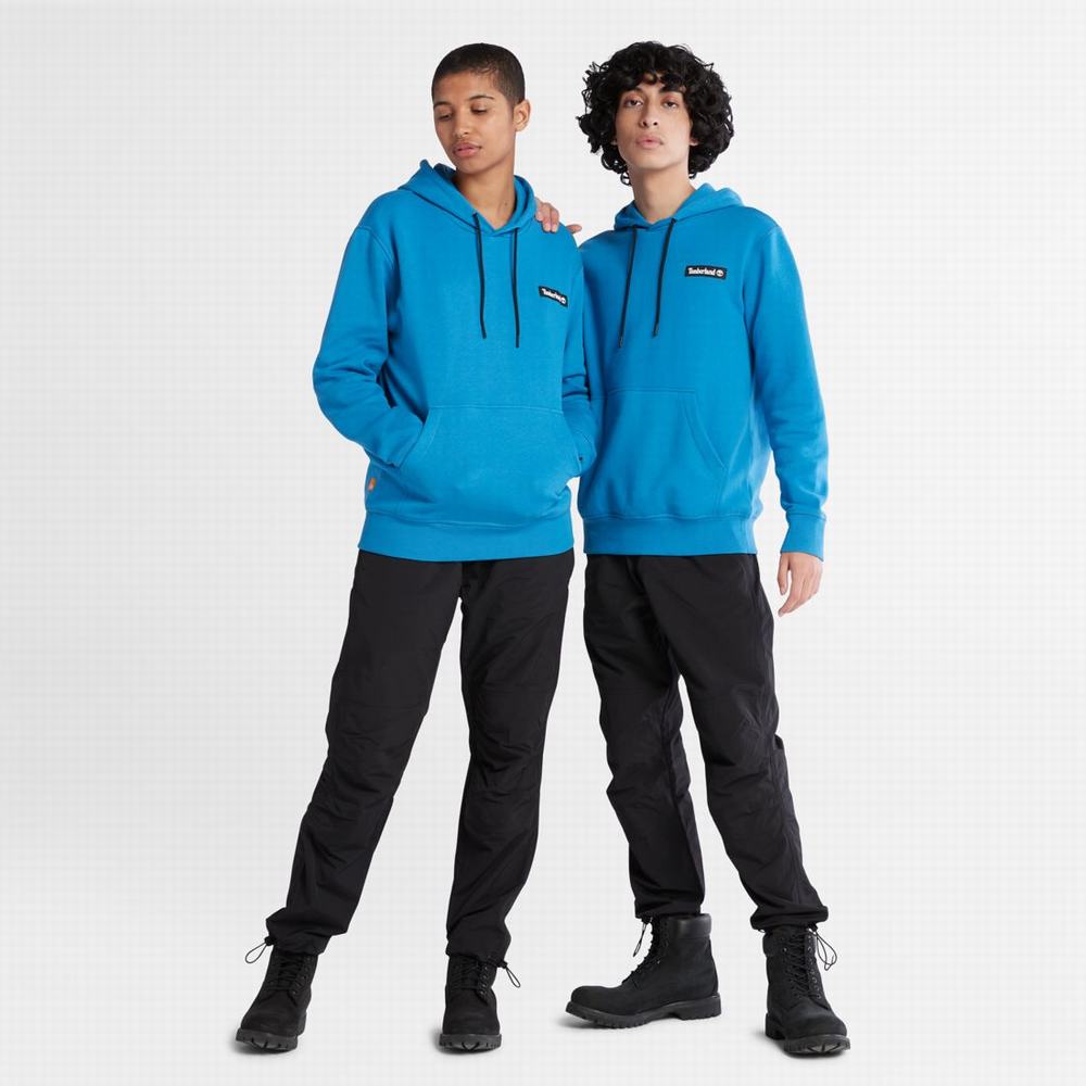 Timberland Classic Kapüşonlu Sweatshirt Kadın Açık Mavi | TR-0395U