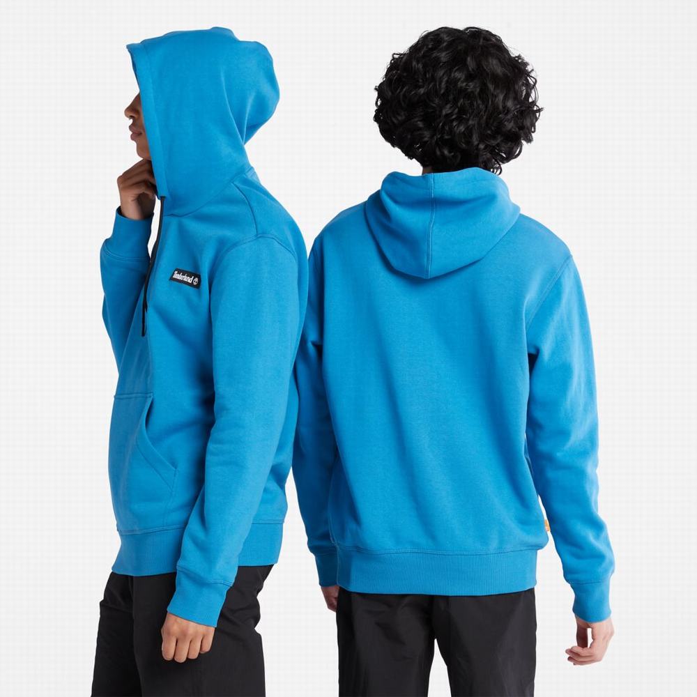 Timberland Classic Kapüşonlu Sweatshirt Erkek Açık Mavi | TR-2370K