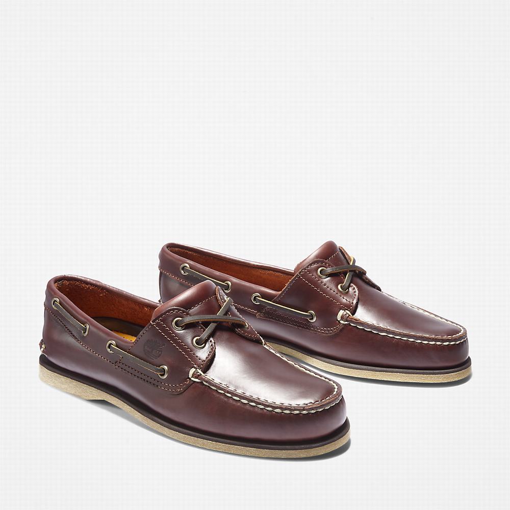 Timberland Classic Tekne Ayakkabısı Erkek Kahverengi | TR-4258K