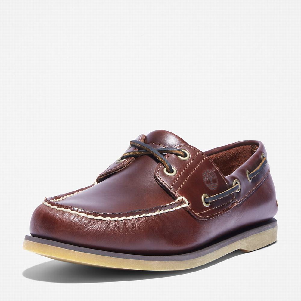 Timberland Classic Tekne Ayakkabısı Erkek Kahverengi | TR-4258K