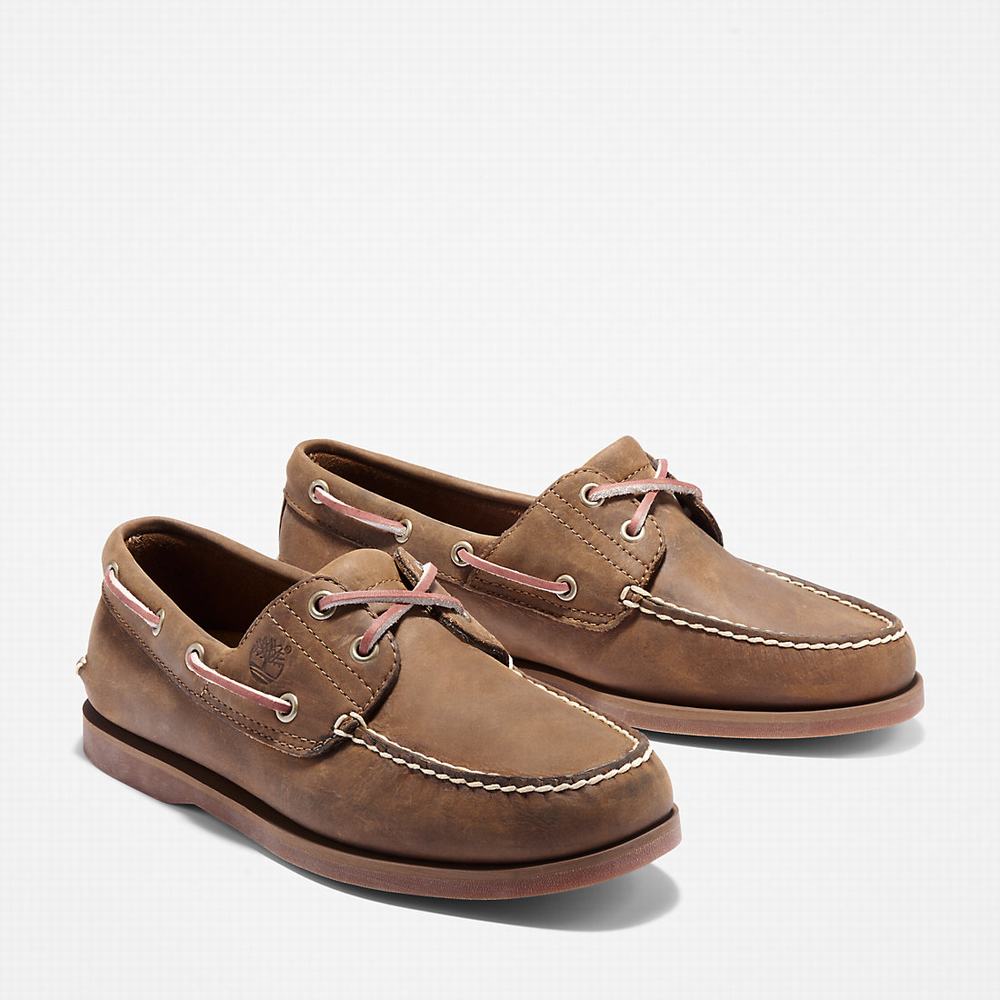 Timberland Classic Tekne Ayakkabısı Erkek Kahverengi | TR-4290E