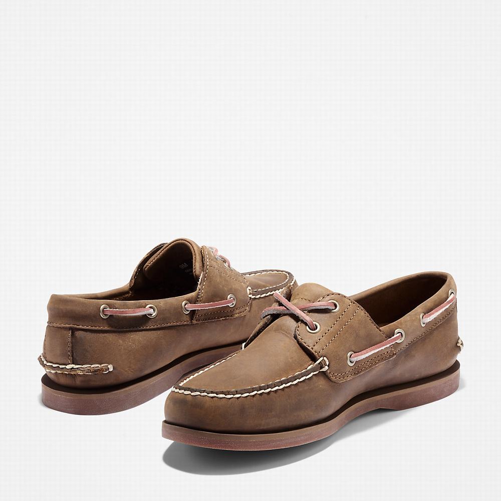 Timberland Classic Tekne Ayakkabısı Erkek Kahverengi | TR-4290E