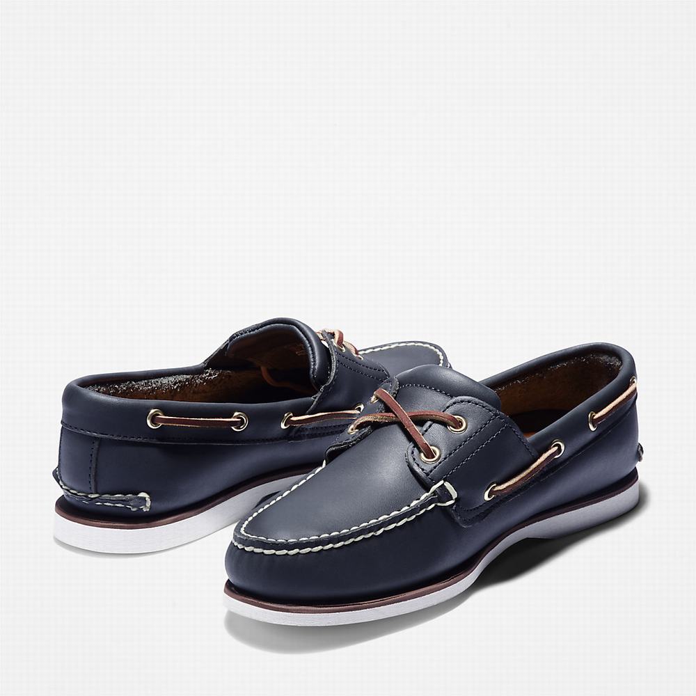 Timberland Classic Tekne Ayakkabısı Erkek Lacivert | TR-5048W