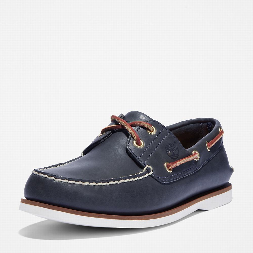Timberland Classic Tekne Ayakkabısı Erkek Lacivert | TR-5048W