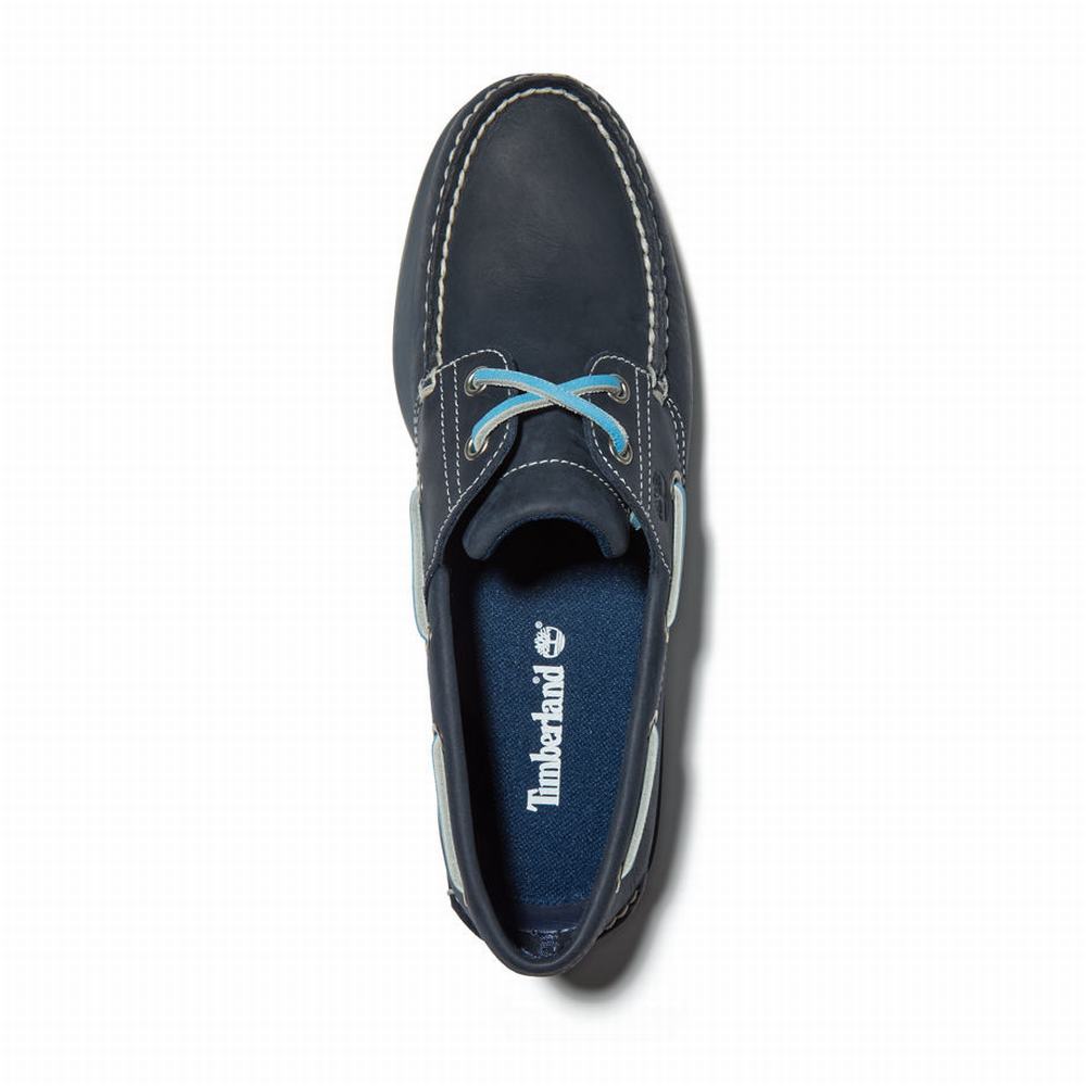 Timberland Classic Tekne Ayakkabısı Erkek Lacivert | TR-5427Y