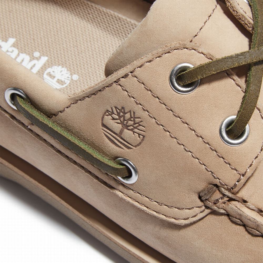Timberland Classic Tekne Ayakkabısı Erkek Bej Rengi | TR-5610Q