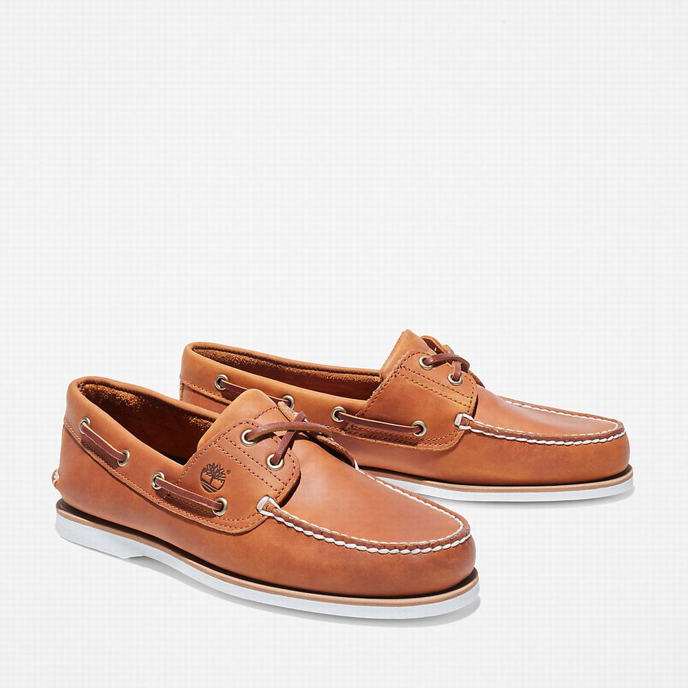Timberland Classic Tekne Ayakkabısı Erkek Turuncu | TR-7085P