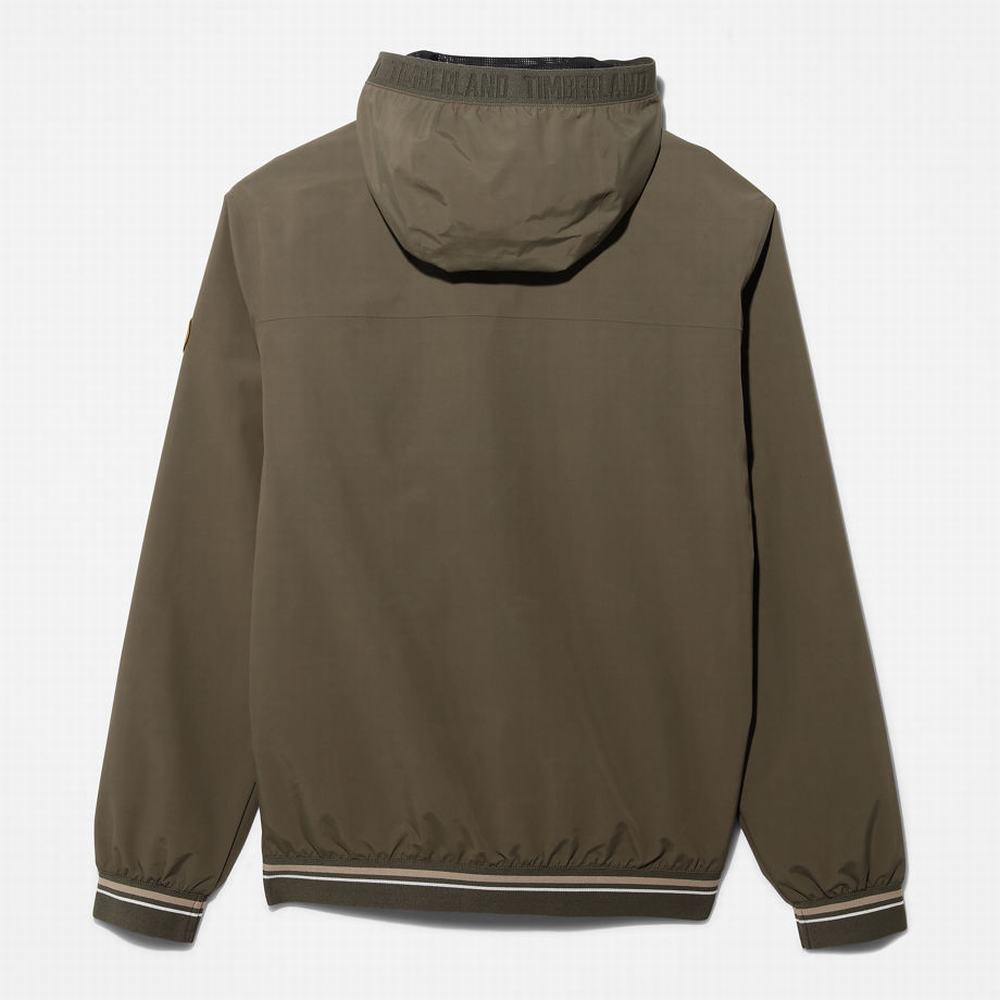 Timberland Coastal Cool Kukuletalı Bomber Ceket Erkek Koyu Yeşil | TR-6431B