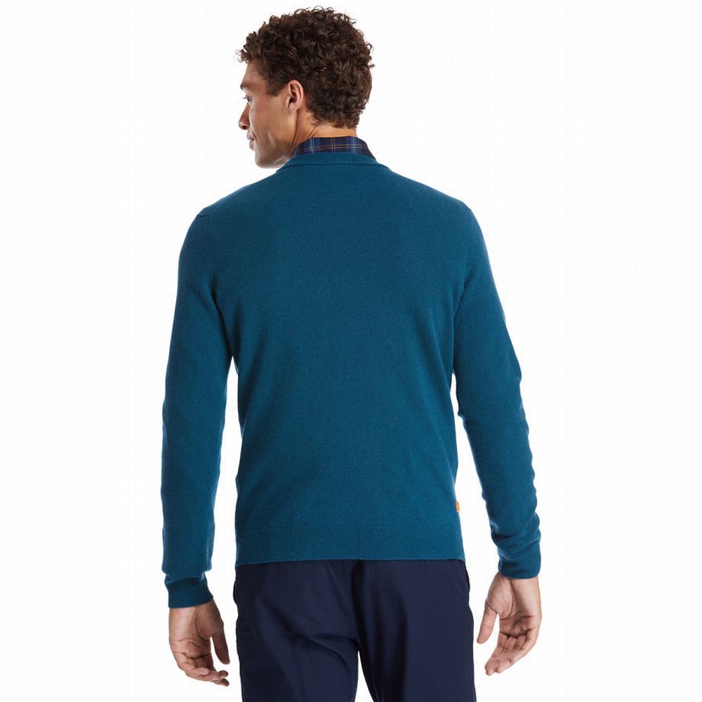 Timberland Cohas Brook Crewneck Kazak Erkek Yeşil | TR-5367E