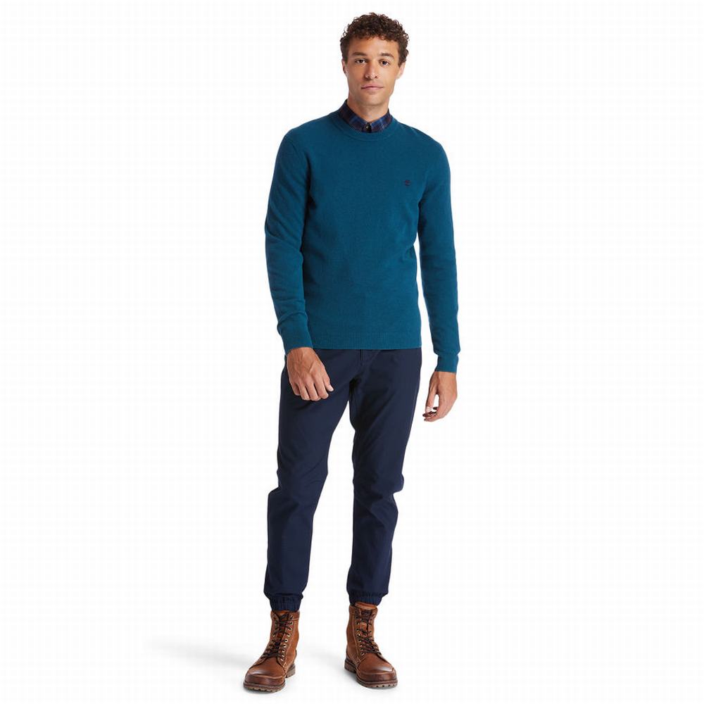 Timberland Cohas Brook Crewneck Kazak Erkek Yeşil | TR-5367E