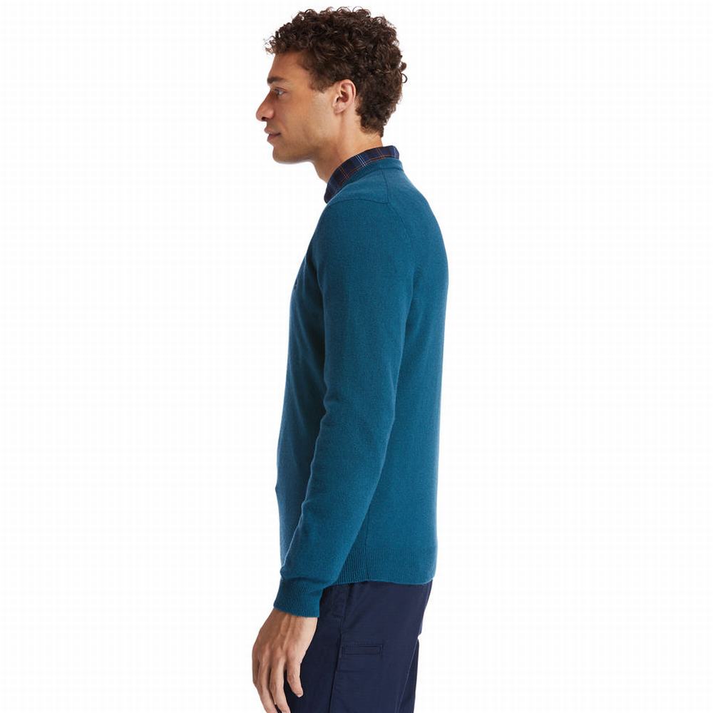 Timberland Cohas Brook Crewneck Kazak Erkek Yeşil | TR-5367E