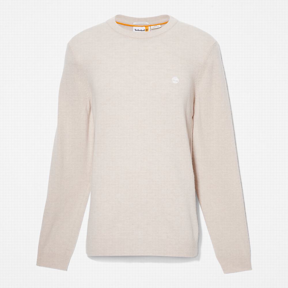 Timberland Cohas Brook Merino Süveter Erkek Açık Gri | TR-9305M