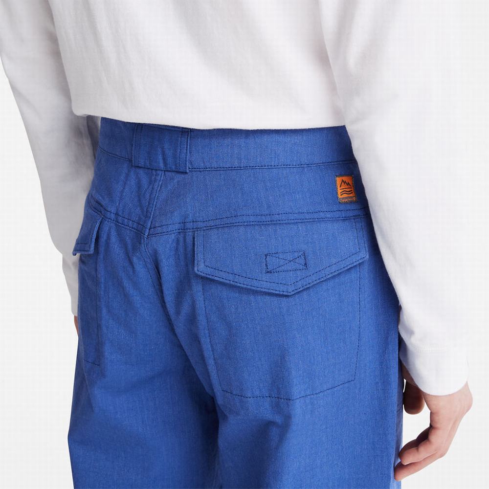 Timberland Cordura® EcoMade Tapered Pantolon Erkek Mavi | TR-7124V