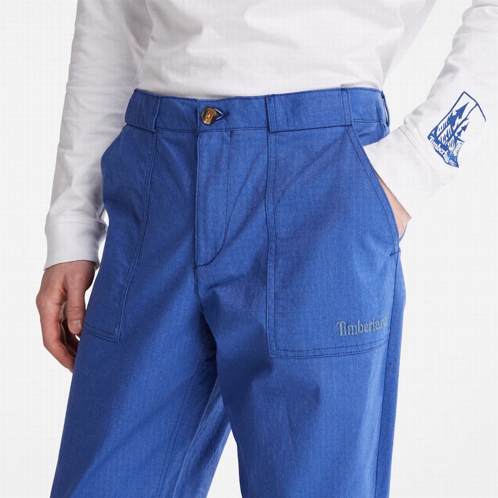 Timberland Cordura® EcoMade Tapered Pantolon Erkek Mavi | TR-7124V