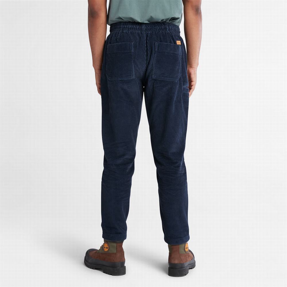 Timberland Corduroy Pantolon Erkek Lacivert | TR-8623X