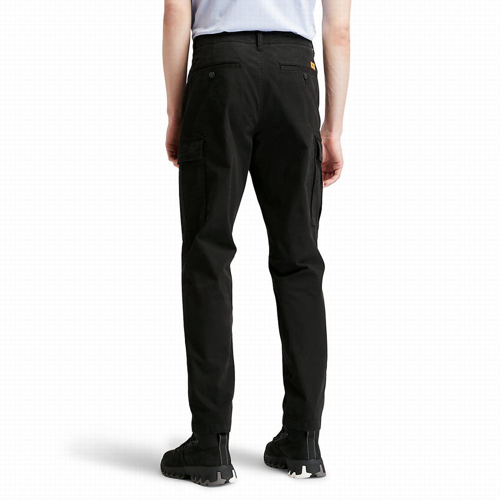Timberland Core Twill Cargo Pantolon Erkek Siyah | TR-0547A