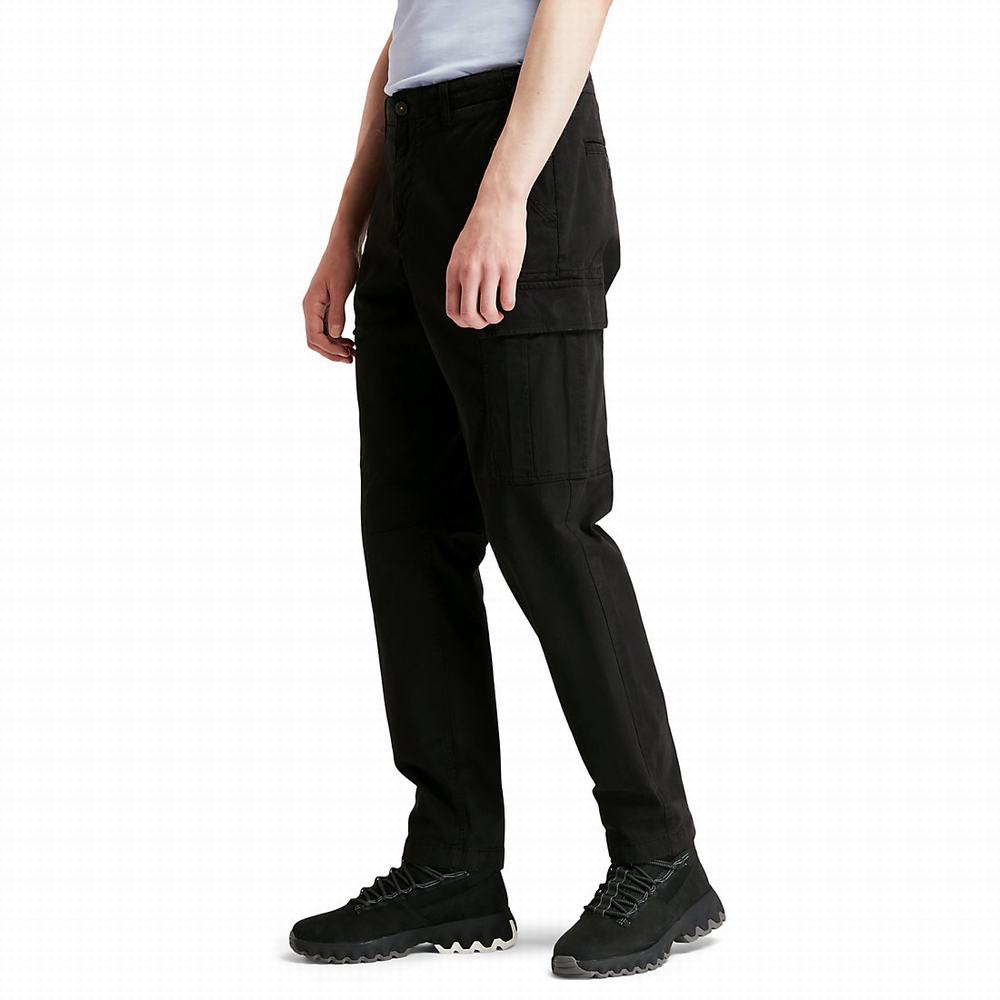 Timberland Core Twill Cargo Pantolon Erkek Siyah | TR-0547A