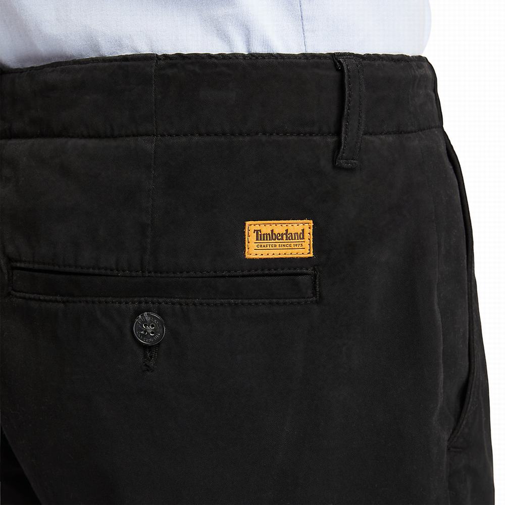 Timberland Core Twill Cargo Pantolon Erkek Siyah | TR-0547A