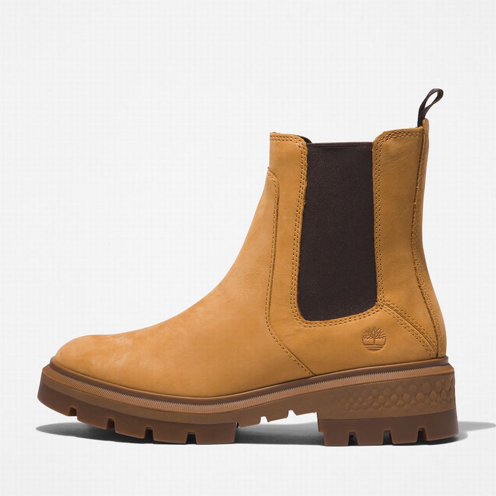 Timberland Cortina Valley Chelsea Chelsea Bot Kadın Sarı | TR-1862U