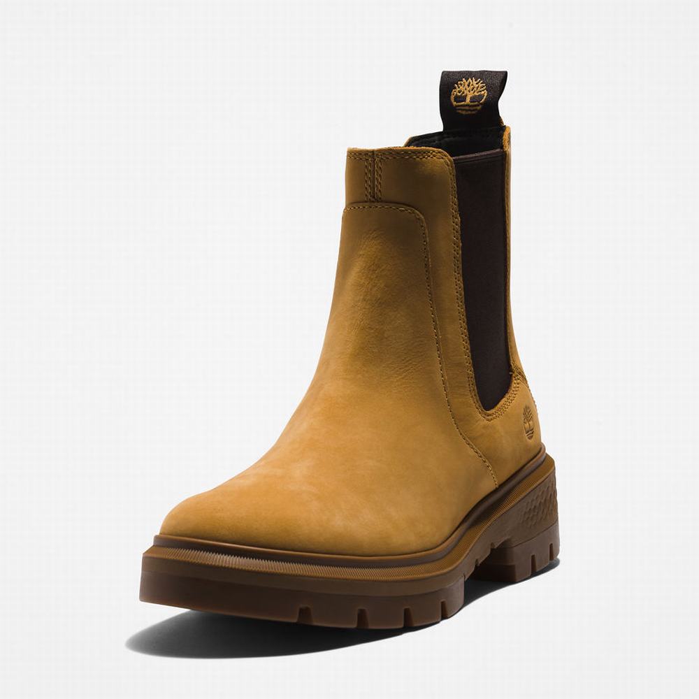 Timberland Cortina Valley Chelsea Chelsea Bot Kadın Sarı | TR-1862U