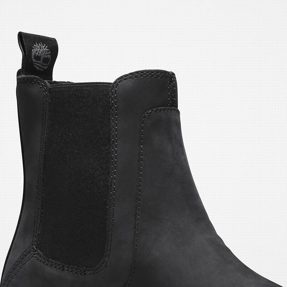Timberland Cortina Valley Chelsea Chelsea Bot Kadın Siyah | TR-4835T