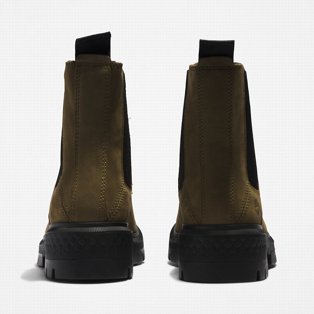 Timberland Cortina Valley Chelsea Chelsea Bot Kadın Yeşil | TR-7915Y