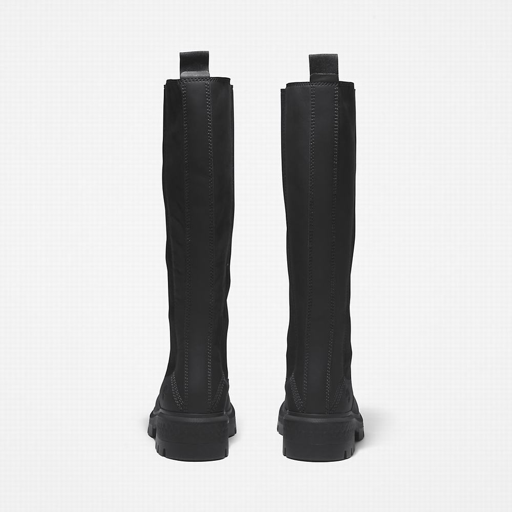 Timberland Cortina Valley Tall Çizme Kadın Siyah | TR-2630Y