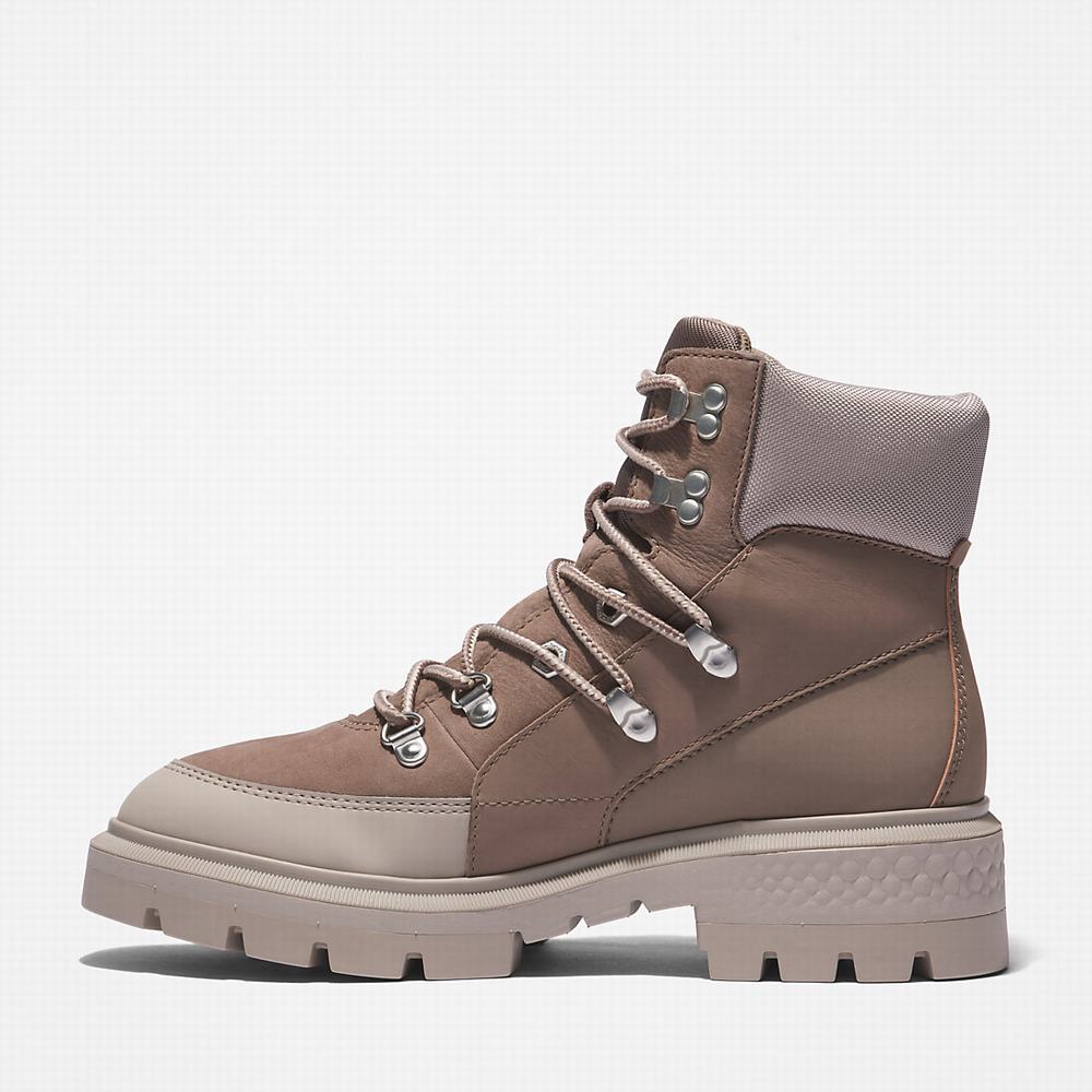 Timberland Cortina Valley Waterproof Yürüyüş Botu Kadın Bej Rengi | TR-1367A
