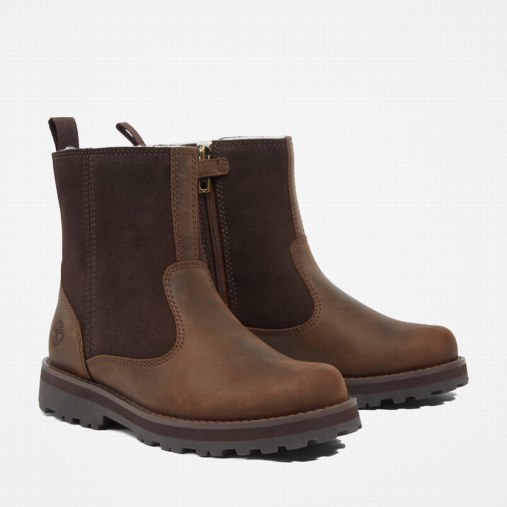 Timberland Courma Astar Bot Çocuk Koyu Kahverengi | TR-7082A
