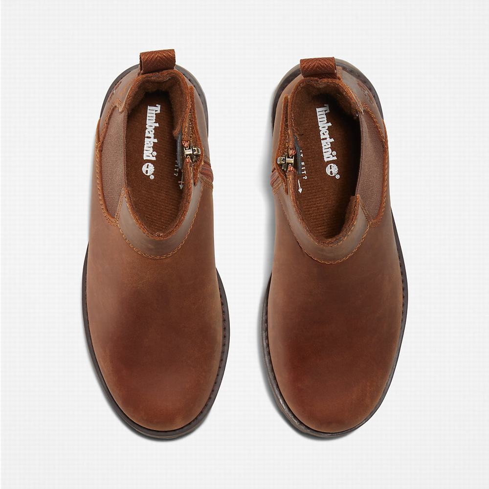 Timberland Courma Chelsea Chelsea Bot Çocuk Kahverengi | TR-1325Q