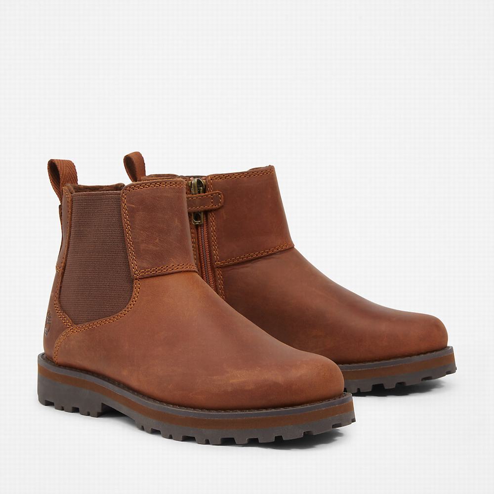 Timberland Courma Chelsea Chelsea Bot Çocuk Kahverengi | TR-1325Q