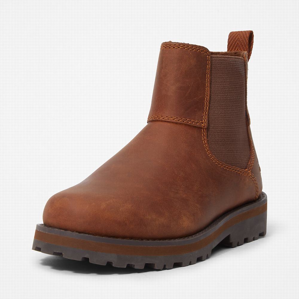 Timberland Courma Chelsea Chelsea Bot Çocuk Kahverengi | TR-1325Q