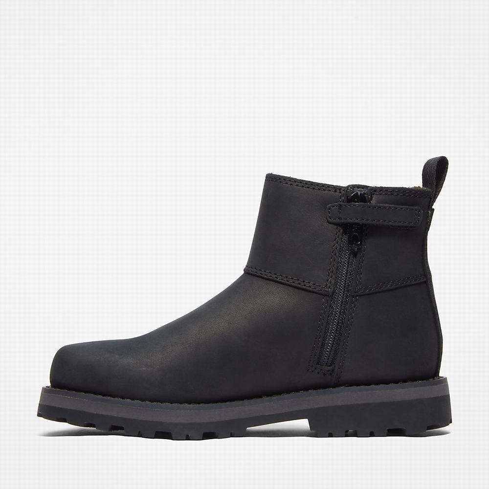 Timberland Courma Chelsea Chelsea Bot Çocuk Siyah | TR-2038N