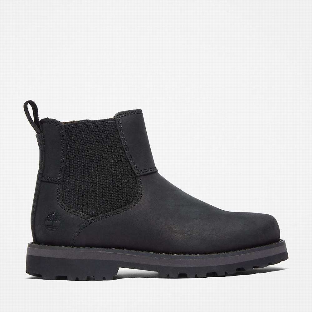 Timberland Courma Chelsea Chelsea Bot Çocuk Siyah | TR-2038N