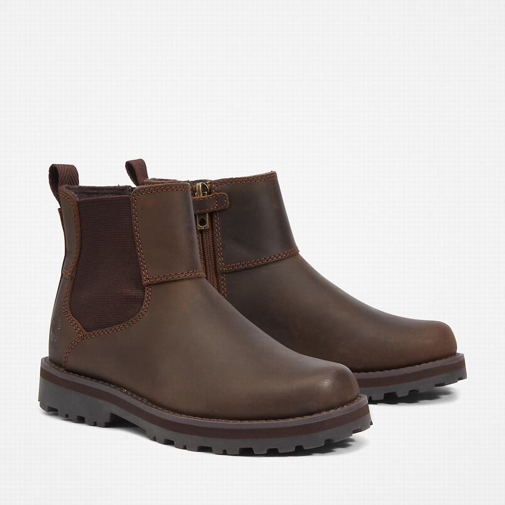Timberland Courma Chelsea Chelsea Bot Çocuk Kahverengi | TR-2198M