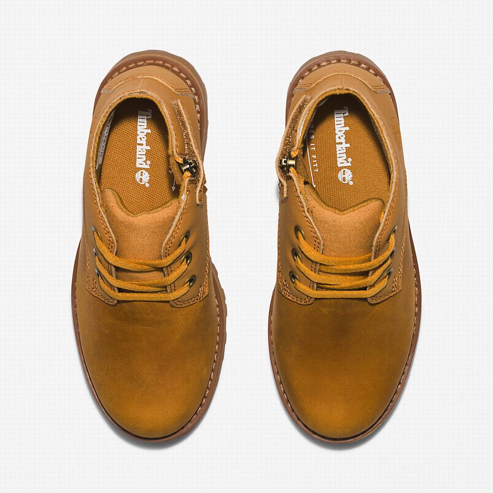 Timberland Courma Chukka Bot Çocuk Açık Kahverengi | TR-5360R