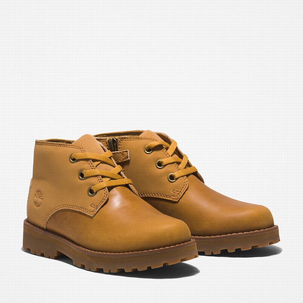 Timberland Courma Chukka Bot Çocuk Açık Kahverengi | TR-5360R