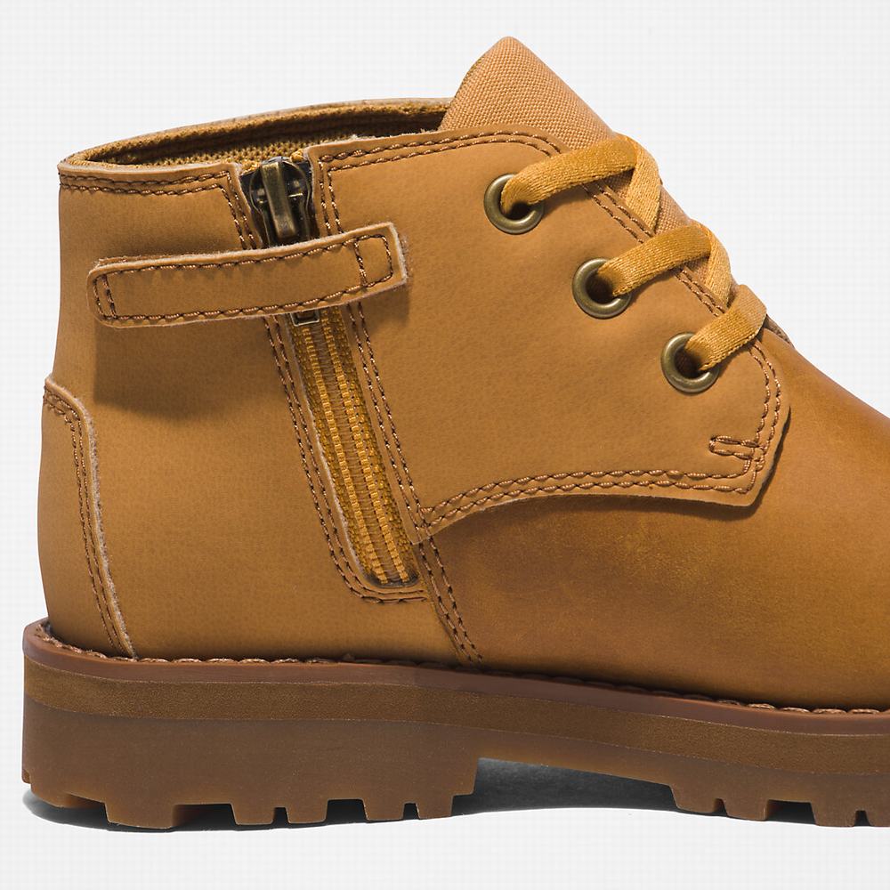 Timberland Courma Chukka Bot Çocuk Açık Kahverengi | TR-5360R