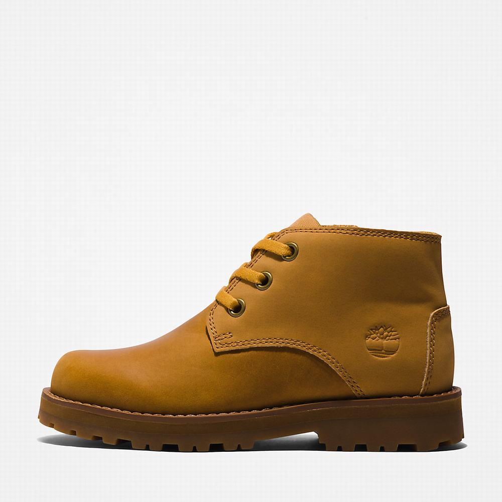 Timberland Courma Chukka Bot Çocuk Açık Kahverengi | TR-5360R