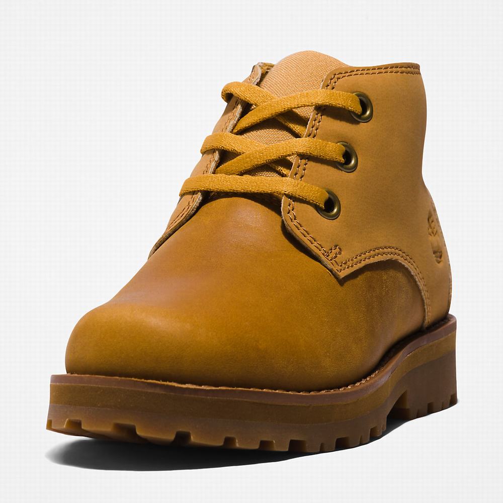Timberland Courma Chukka Bot Çocuk Açık Kahverengi | TR-5360R